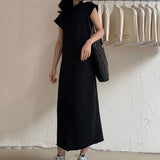TWOTWINSTYLE Causal Loose Dresses For Female